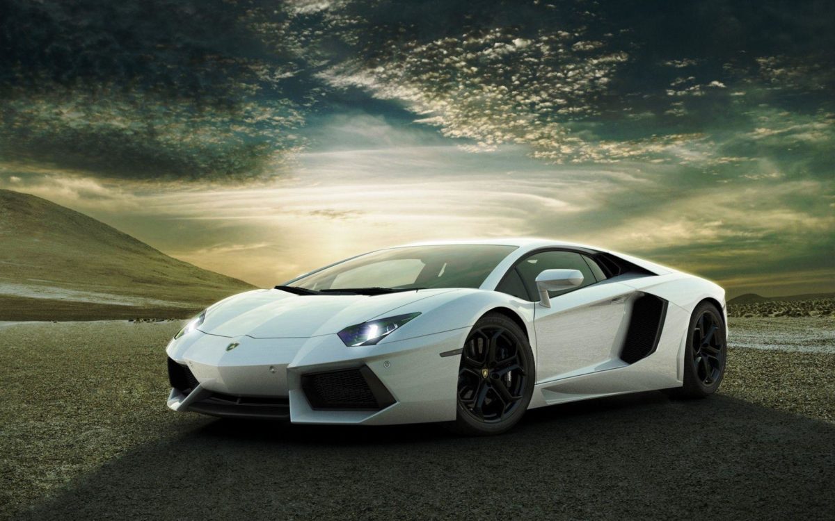 White Lamborghini Background in Cars – Wugange.