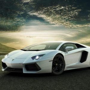 download White Lamborghini Background in Cars – Wugange.