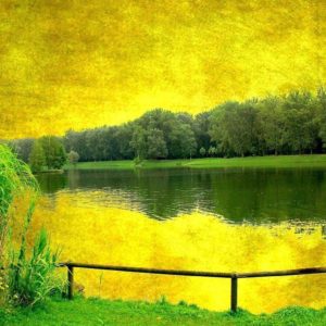 download Landscape painting laptop 1366×768 | Free Background