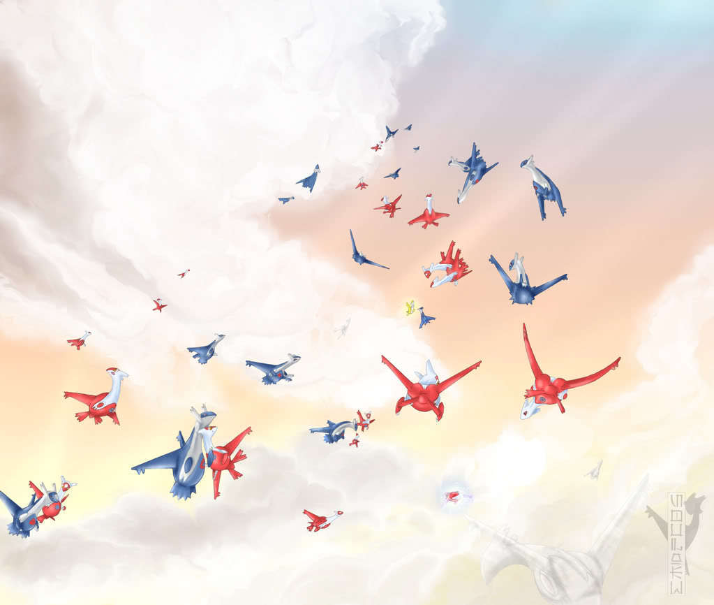 Latias and Latios images Eons HD wallpaper and background photos …