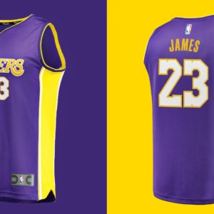 download LeBron James jersey Los Angeles Lakers