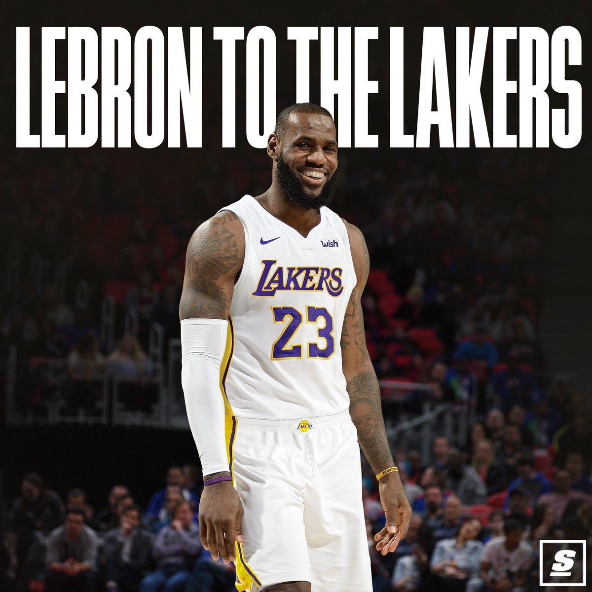 LeBron James to Los Angeles Lakers