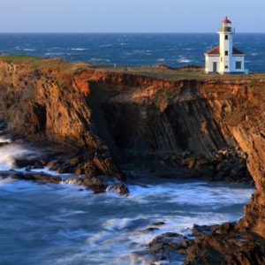download Cape Arago Lighthouse Wallpaper – Widescreen Wallpaper | HD …