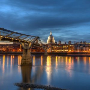 download London Millennium Bridge desktop backgrounds