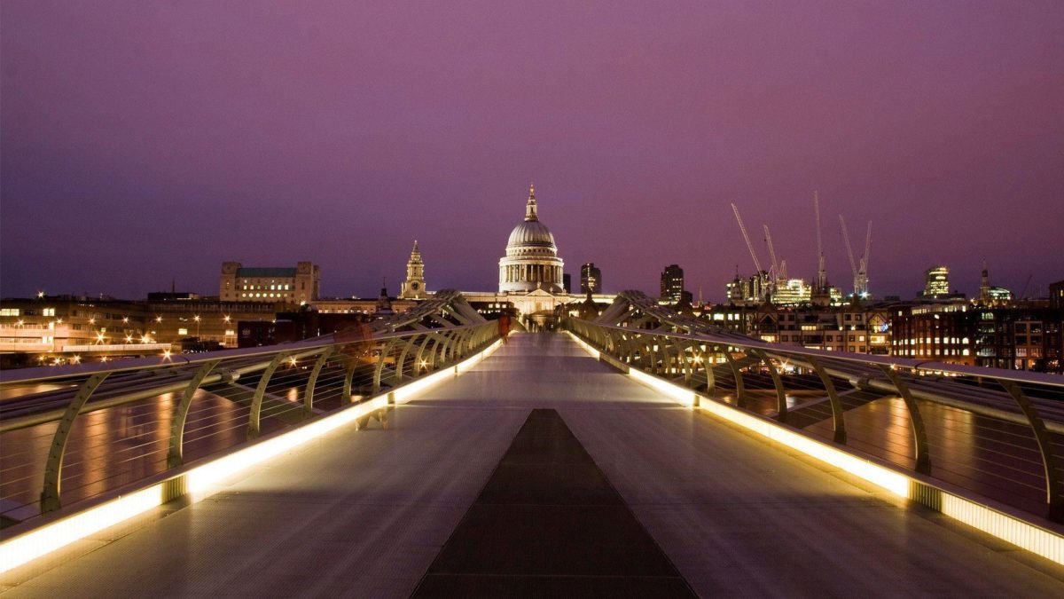 millennium bridge london cityscape wallpaper | Desktop Backgrounds …