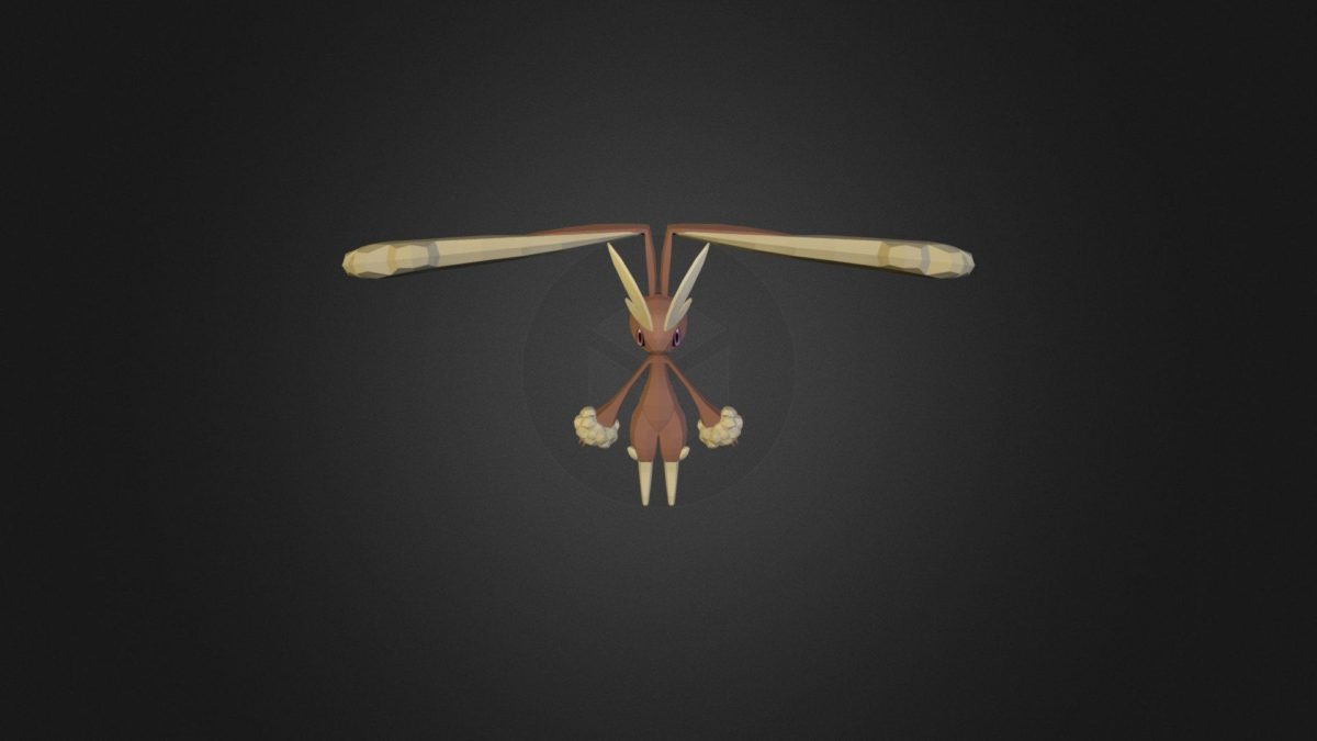 Lopunny – 3D model by karrybird (@karrybird) – Sketchfab