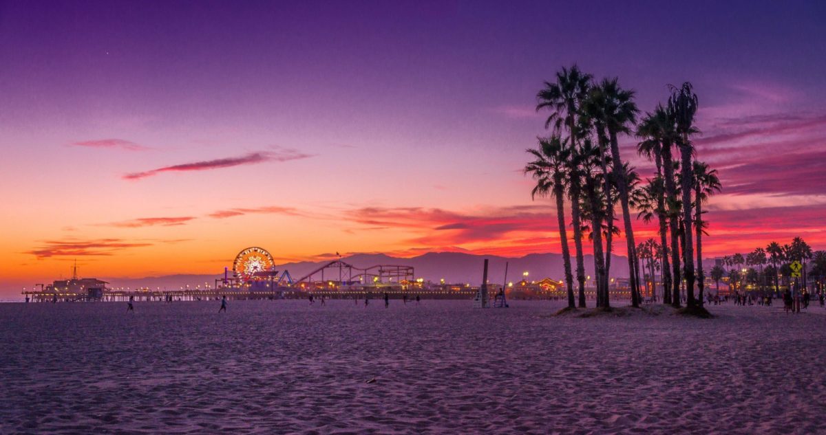 Los Angeles, Santa Monica Beach Wallpaper 4K (4096×2160 …