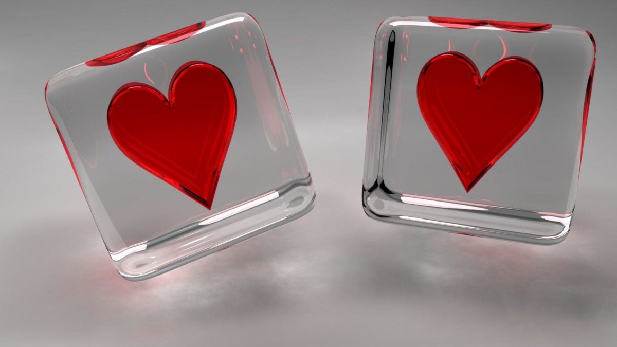 two loving heart love hd wallpaper Desktop Backgrounds Free