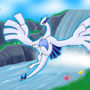 download Lugia images Lugia by a waterfall. HD wallpaper and background …