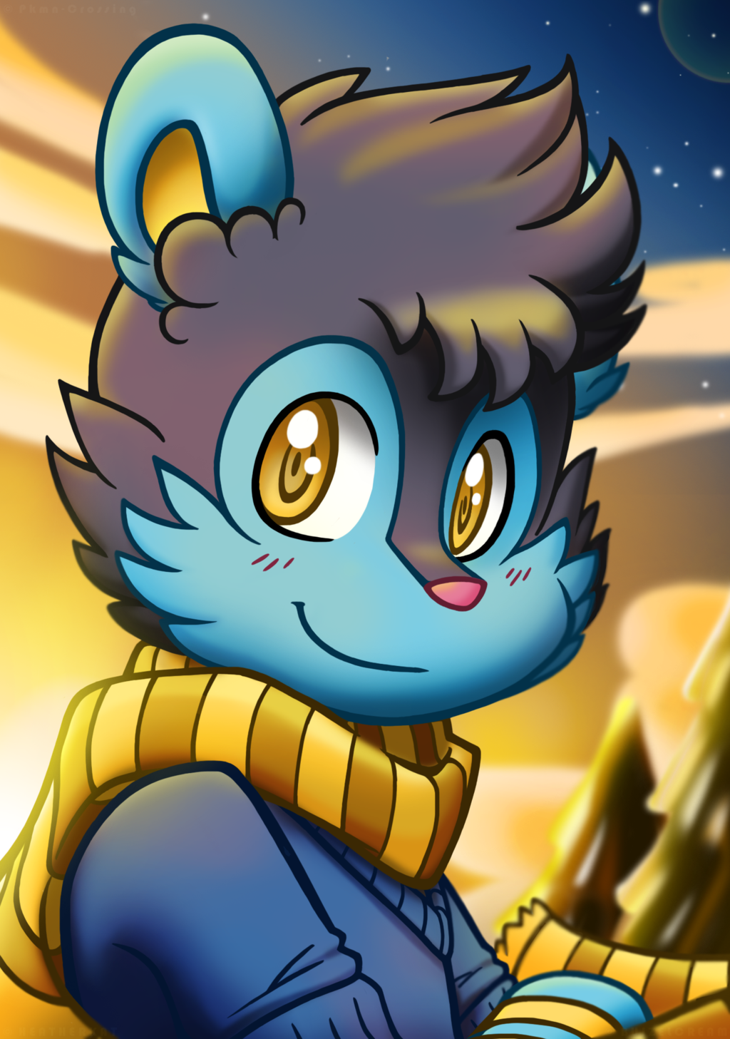 Bennet The Luxio by BuizelCream on DeviantArt