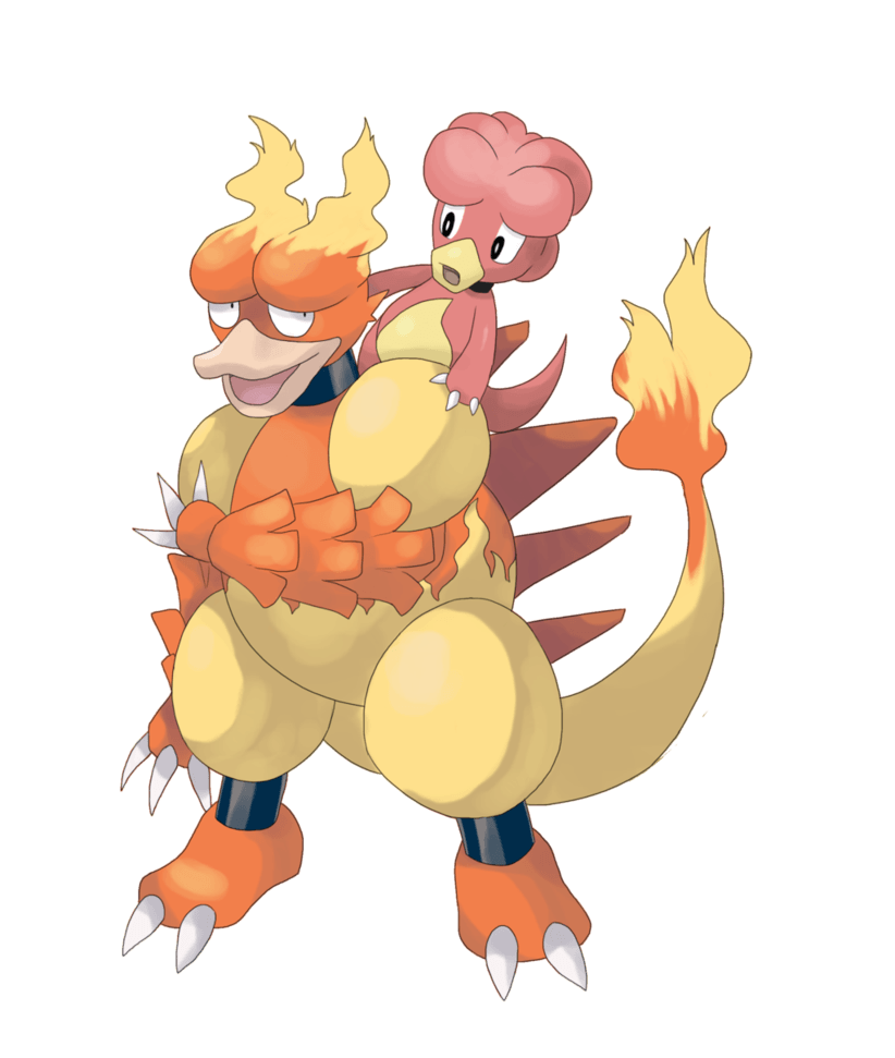 Magmar and Magby by seasonfade on DeviantArt