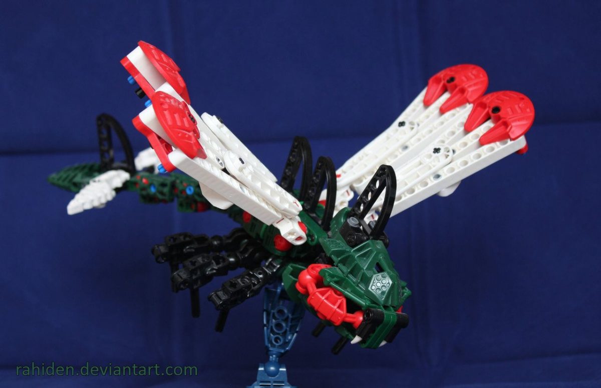 Bionicle PokeMOC: Yanmega by Rahiden on DeviantArt