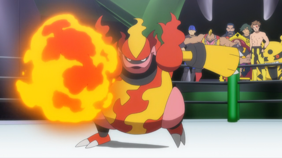 Image – Mad Boober Magmortar Fire Punch.png | Pokémon Wiki | FANDOM …