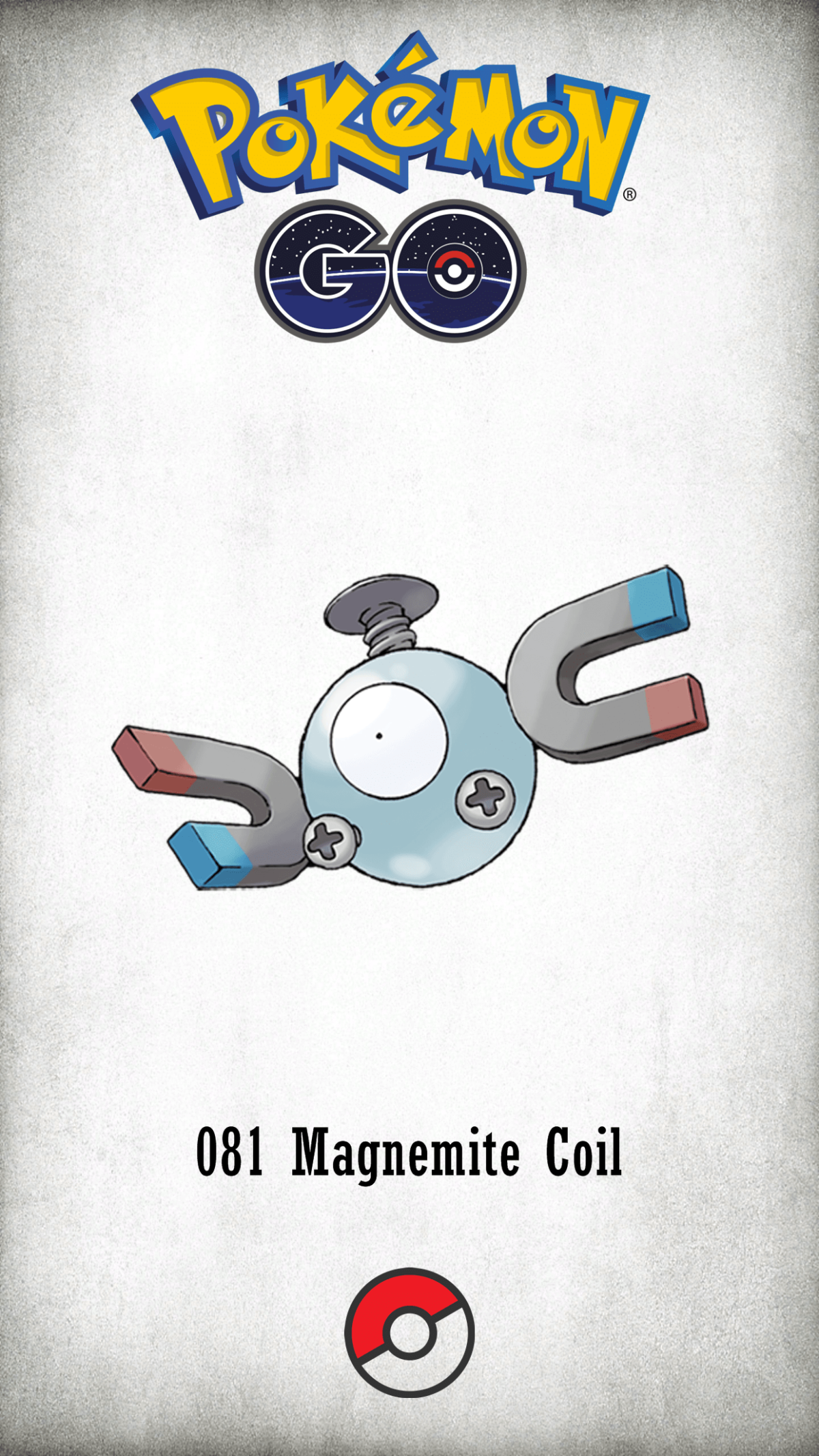 081 Character Magnemite Coil | Wallpaper