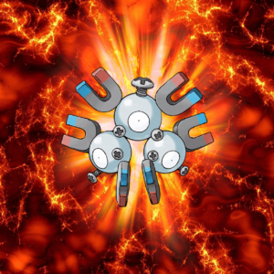 download 082 Fire Pokeball Magneton Rarecoil Magnemite | Wallpaper