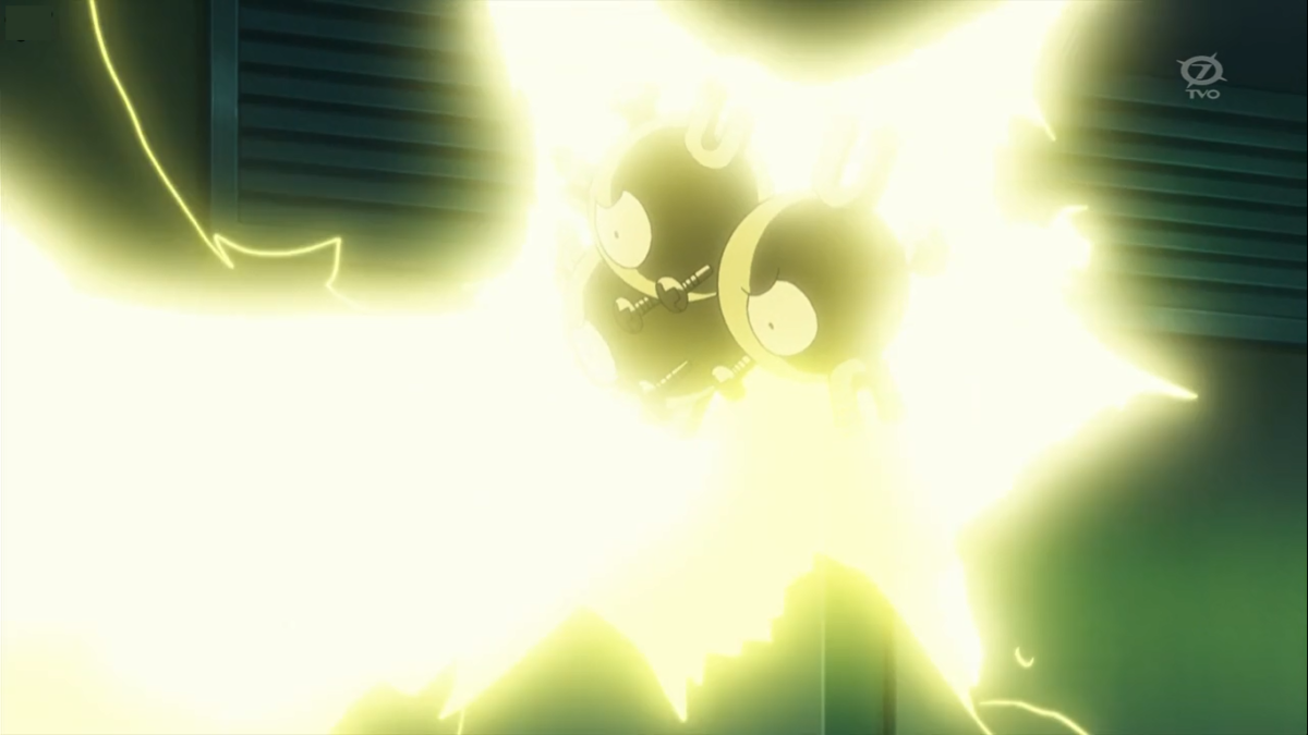 Image – Clemont Magneton Thunder Shock.png | Pokémon Wiki | FANDOM …