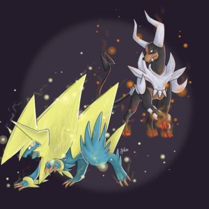 download Manectric and Houndoom by JaidenAnimations on DeviantArt