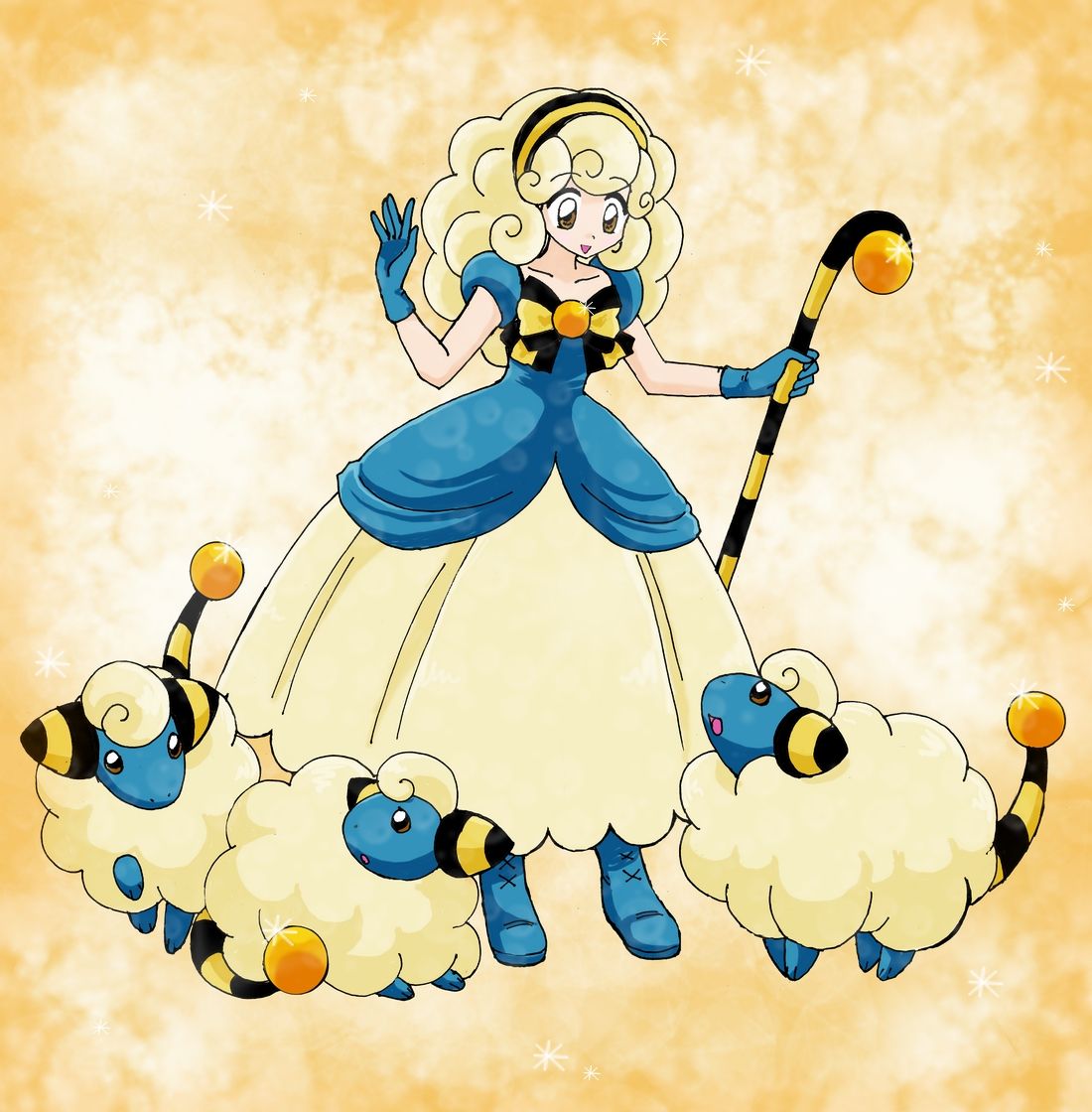 Mareep – Pokémon – Zerochan Anime Image Board