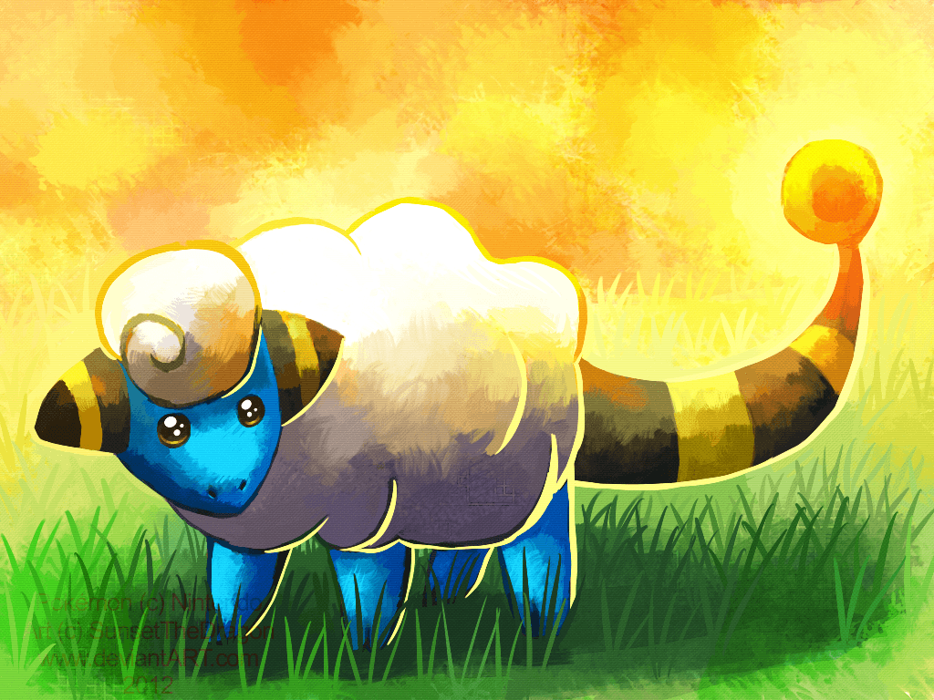 A wild Mareep appeared! by SunsetTheDragon on DeviantArt