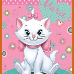 download Awesome Disney Aristocats Marie Cat Flowers Fleece Blanket By …