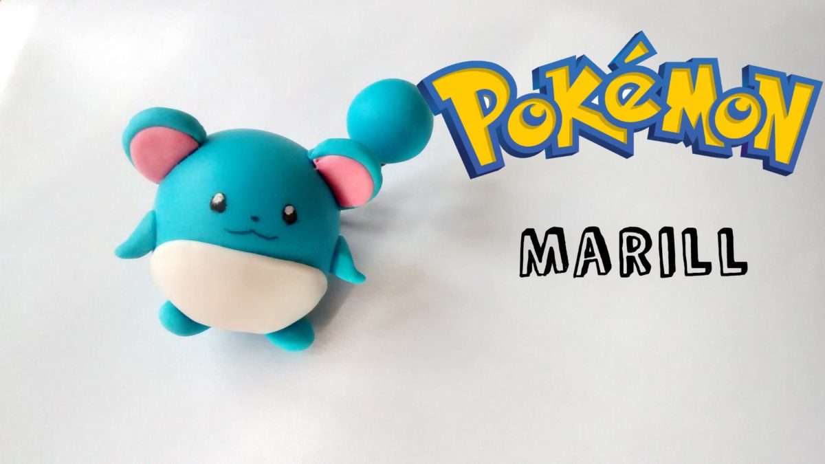 Pokemon☆ Marill Polymer Clay☆ Tutorial Porcelana Fría – YouTube