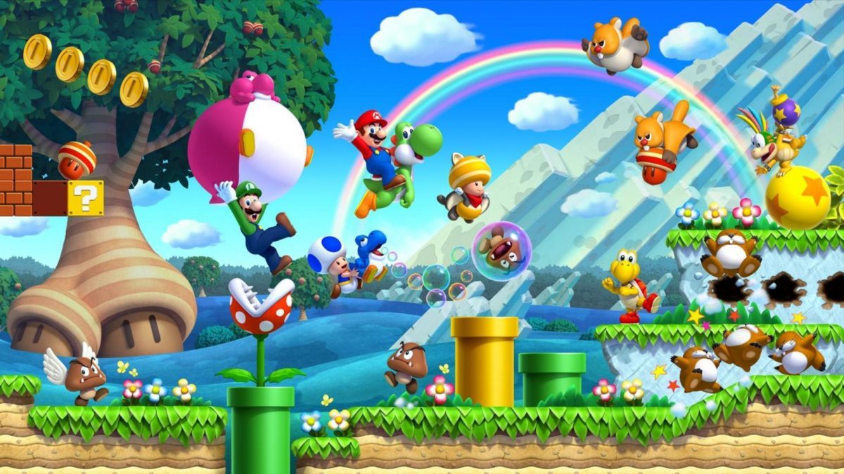 Super Mario Desktop Wallpaper (Wii U)