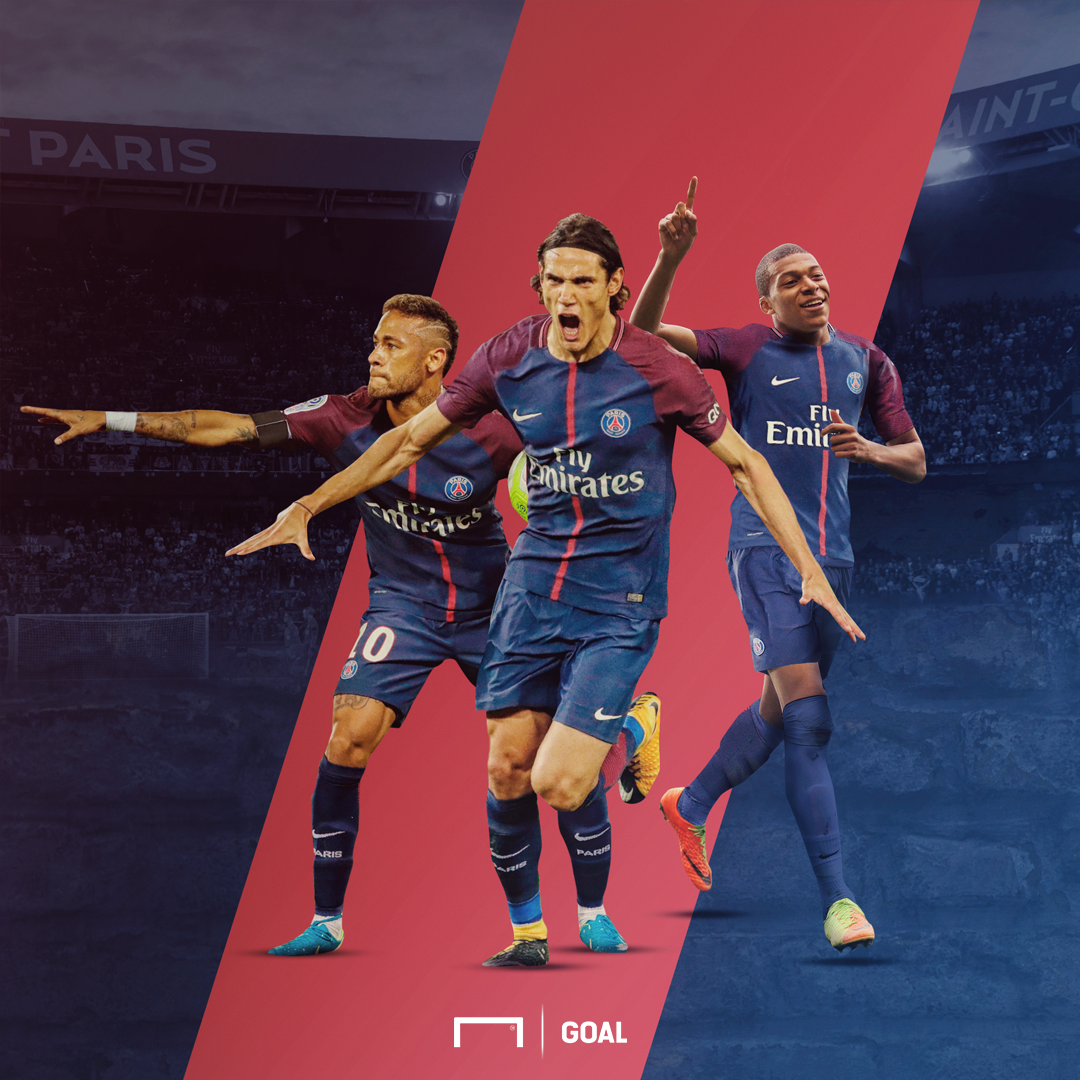 NME will rock football! Paris Saint-Germain’s Neymar-Mbappe-Edinson …