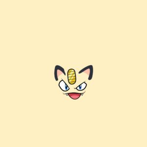 download Meowth Pokemon Character iPhone 6+ HD Wallpaper HD – Free Download …