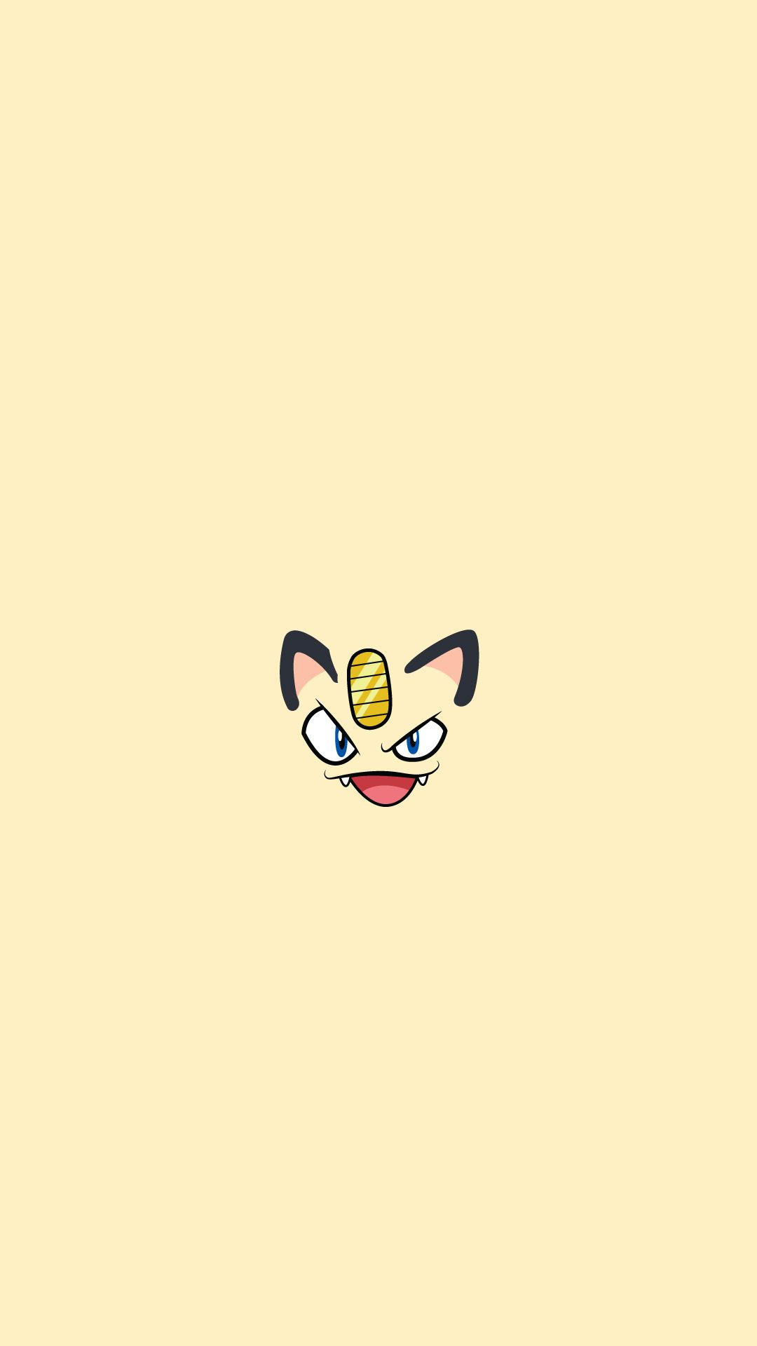 Meowth Pokemon Character iPhone 6+ HD Wallpaper HD – Free Download …
