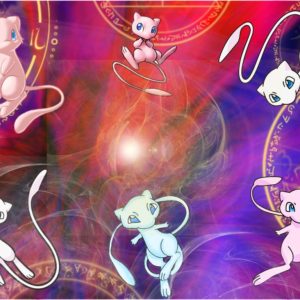 download Mew (pokemon) images Mew HD wallpaper and background photos (35593362)