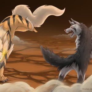 download Arcanine Vs Mightyena by Frodse on DeviantArt
