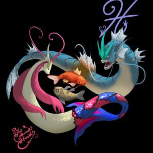download Pisces- Milotic and Gyarados by TheCrownedHeart on DeviantArt