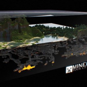 download Minecraft 3D World HD Wallpaper » FullHDWpp – Full HD Wallpapers …