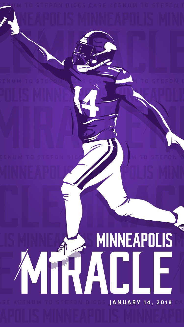 Minnesota miracle wallpaper from the Vikings Twitter : minnesota