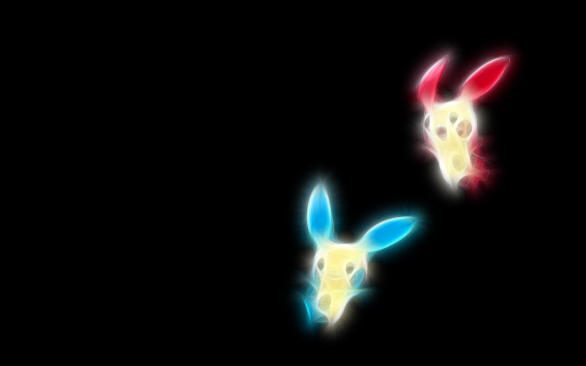 Plusle And Minun – WallDevil