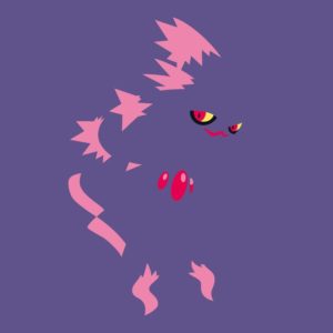 download Minimalist Pokemon: Mismagius by TourniquetMuffin on DeviantArt