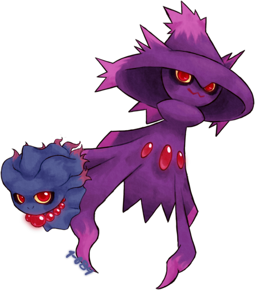 200 and 429 – Misdreavus and Mismagius by 1-084 on DeviantArt