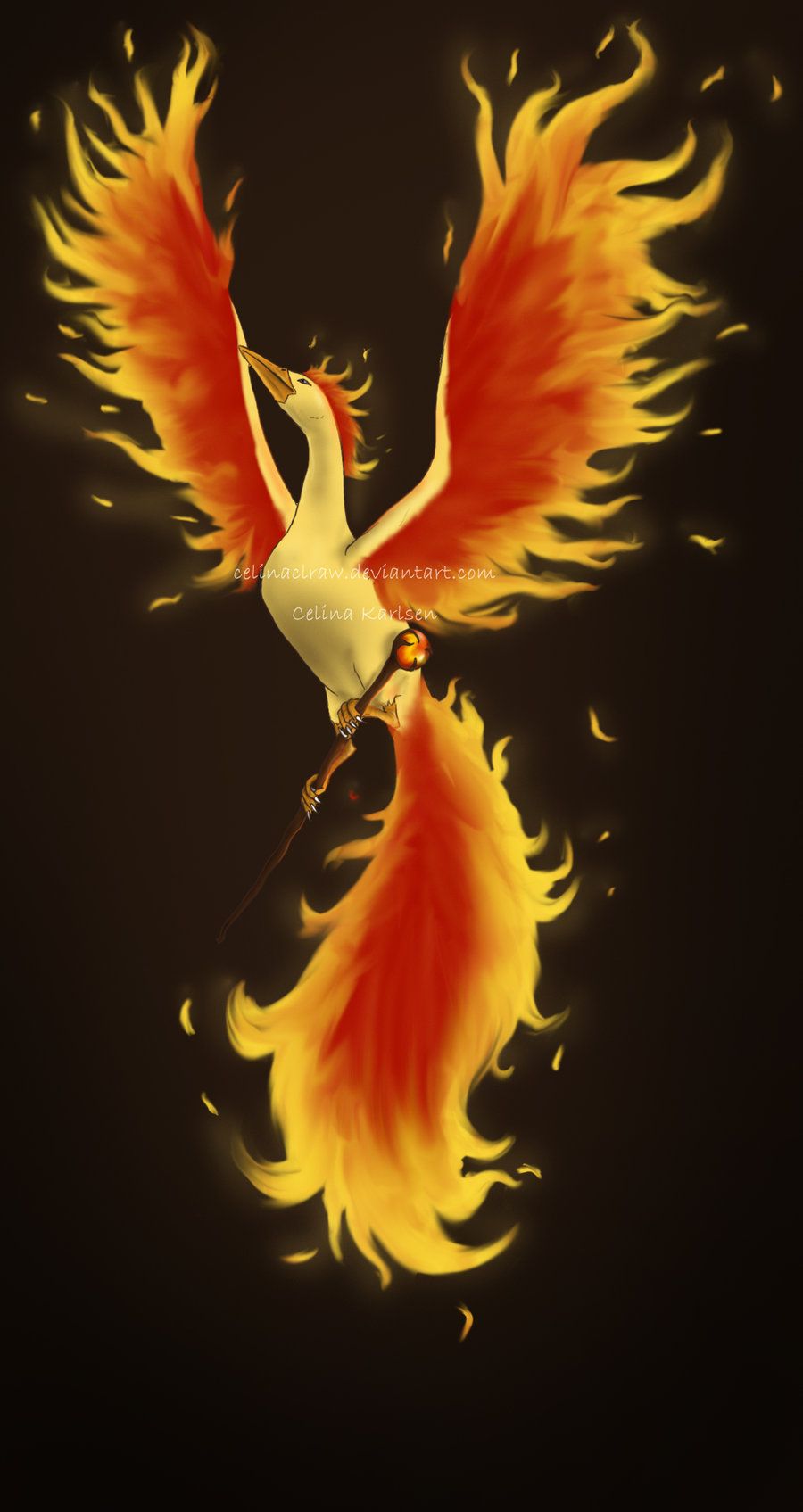 Moltres by celinaclraw on DeviantArt
