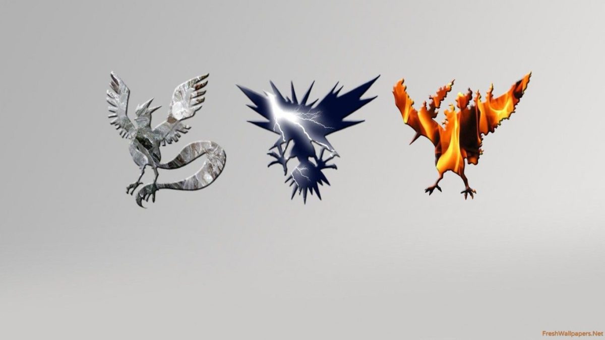 Articuno, Zapdos and Moltres – Pokemon wallpapers | Freshwallpapers