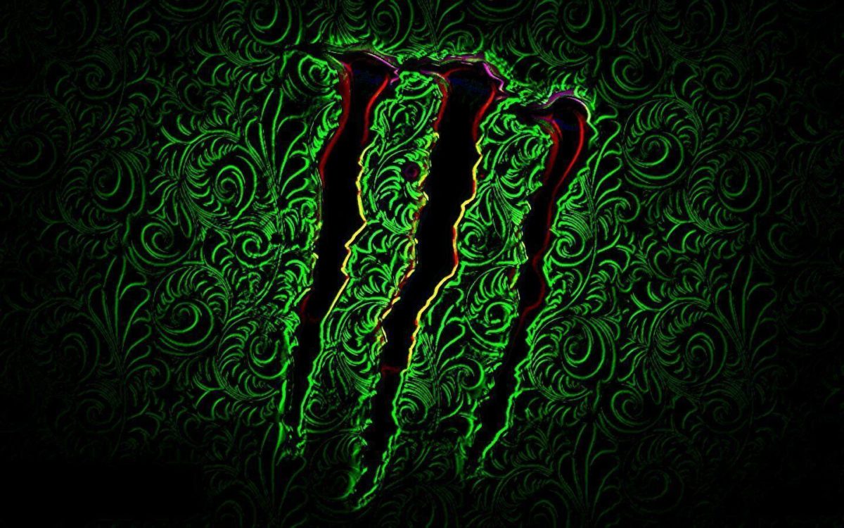 Wallpapers For > Monster Energy Logo Wallpaper Green