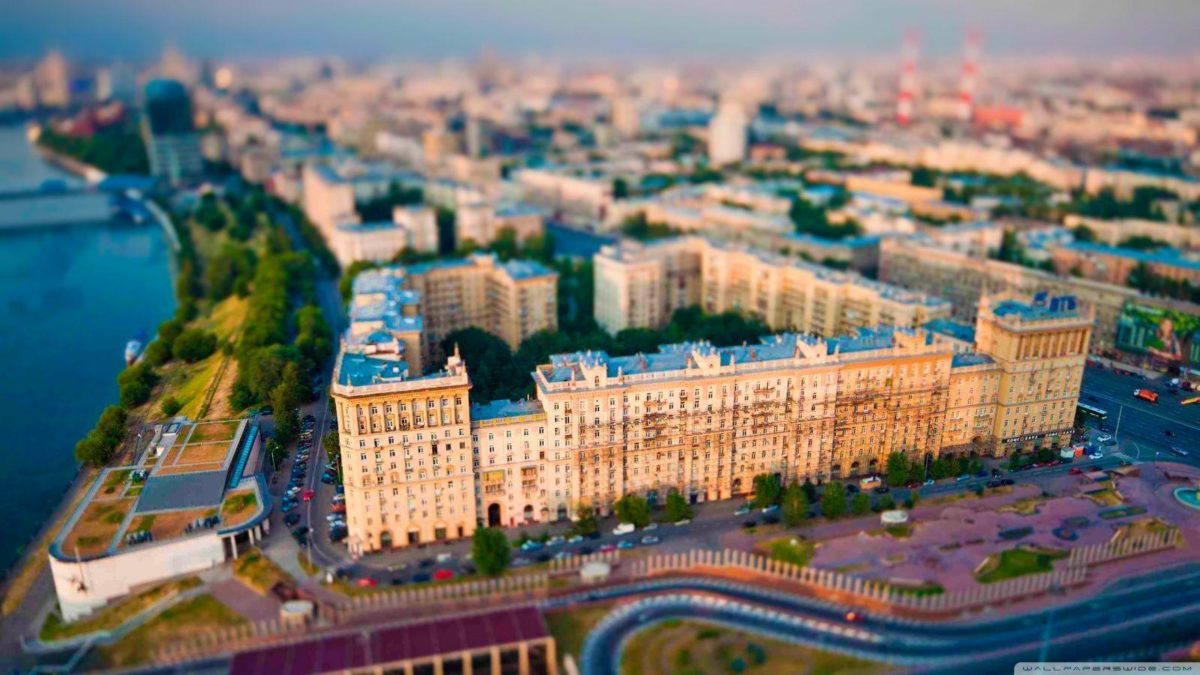 Aerial View Of Moscow HD desktop wallpaper : High Definition …