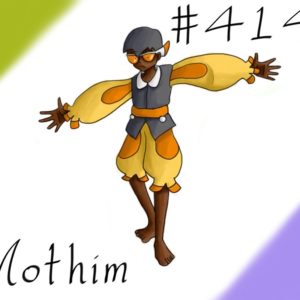 download Pokemon Gijinka Project 414 Mothim by JinchuurikiHunter on DeviantArt