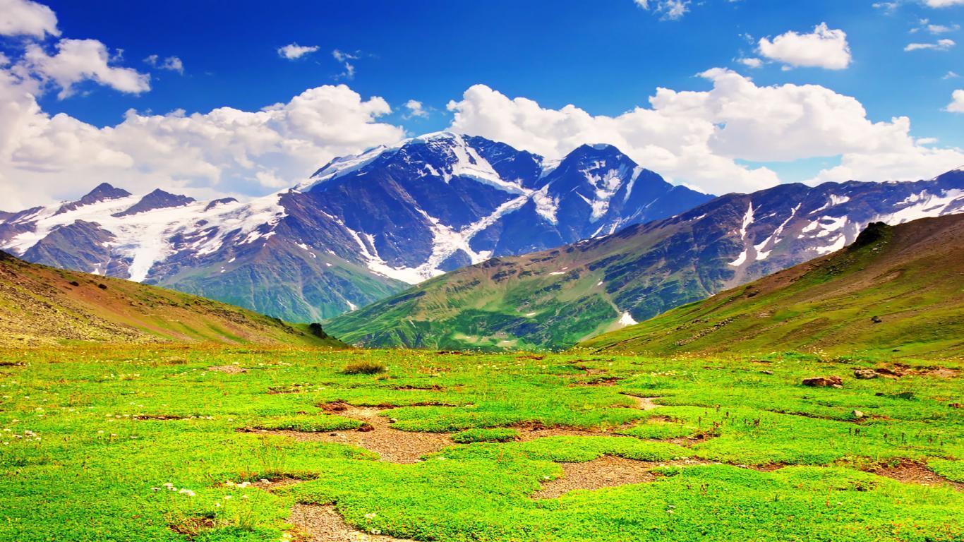 Зеленые горы Кавказа