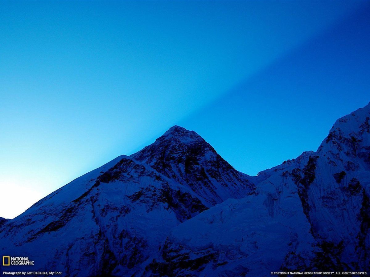 Sunrise Over Mount Everest Picture, Wallpaper – National …