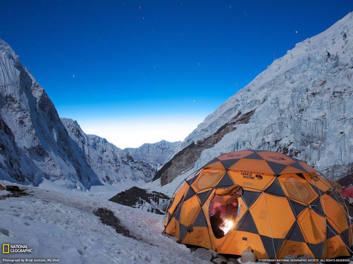 Stars Over Campsite Picture, Mount Everest Wallpaper – National …