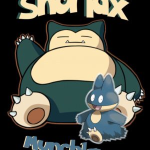 download Snorlax and Munchlax (T-Shirt idea) by NordicBerry on DeviantArt