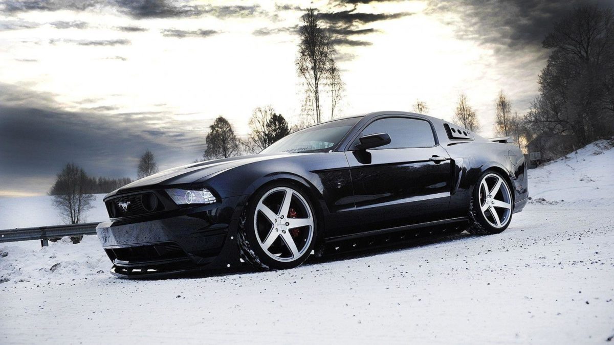 Download Black Ford Mustang Wallpaper | Full HD Wallpapers