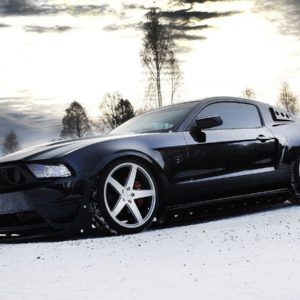 download Download Black Ford Mustang Wallpaper | Full HD Wallpapers