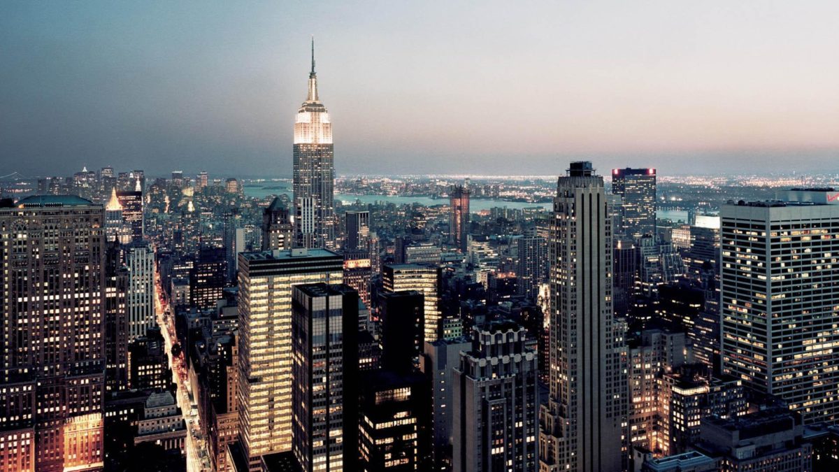 New York Big City In United States America Wallpaper HD Widescreen …