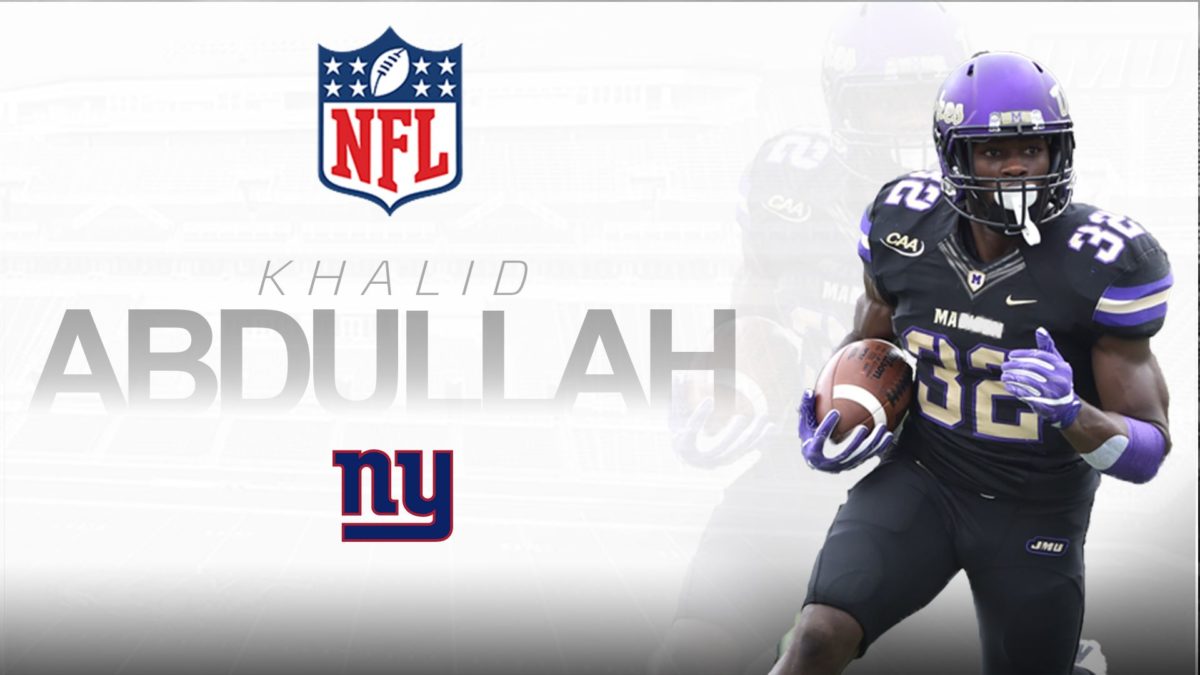 Khalid Abdullah Signs Pro Contract with New York Giants | James …